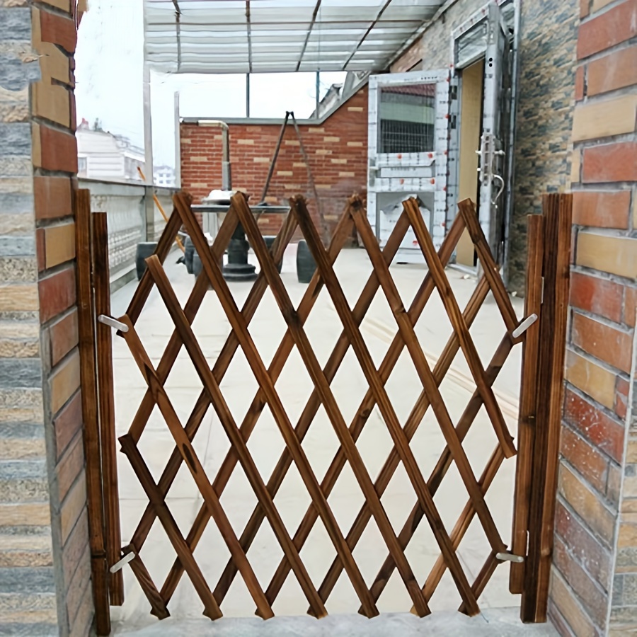 expandable solid wood pet gate diy splicing Temu Greece