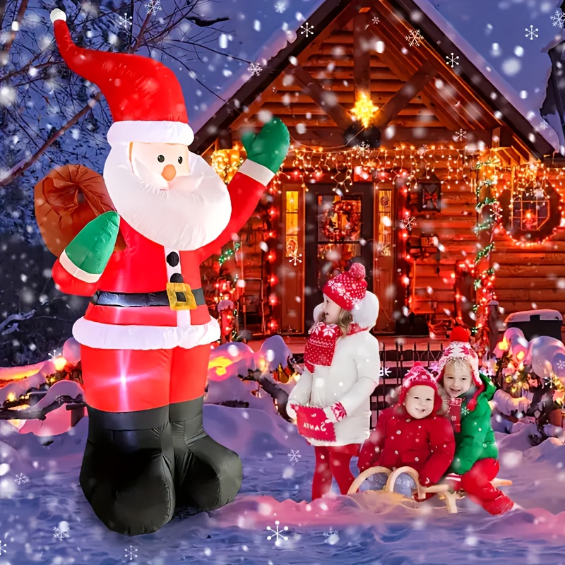 

6 Ft Christmas Inflatables Bag, Christmas Inflatable Outdoor Decorations, -in Led Lights Decoration For , , Decor