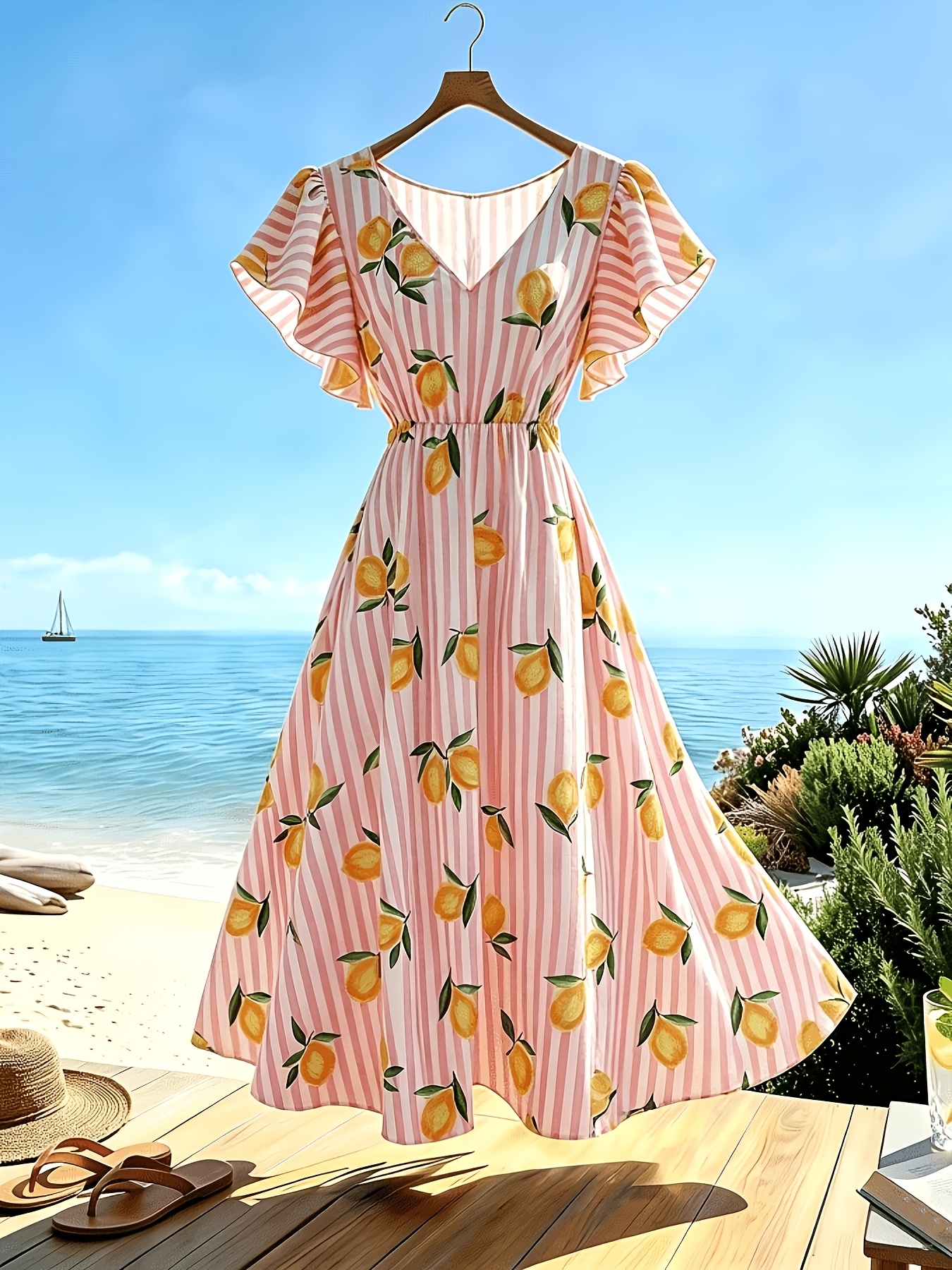 kelly green maxi dress V-Neck with Dolman Sleeves GL-01.09.25 Designed to flatter with Size:16 years (176 cm) 6 EVERYDAY CASUAL FALL