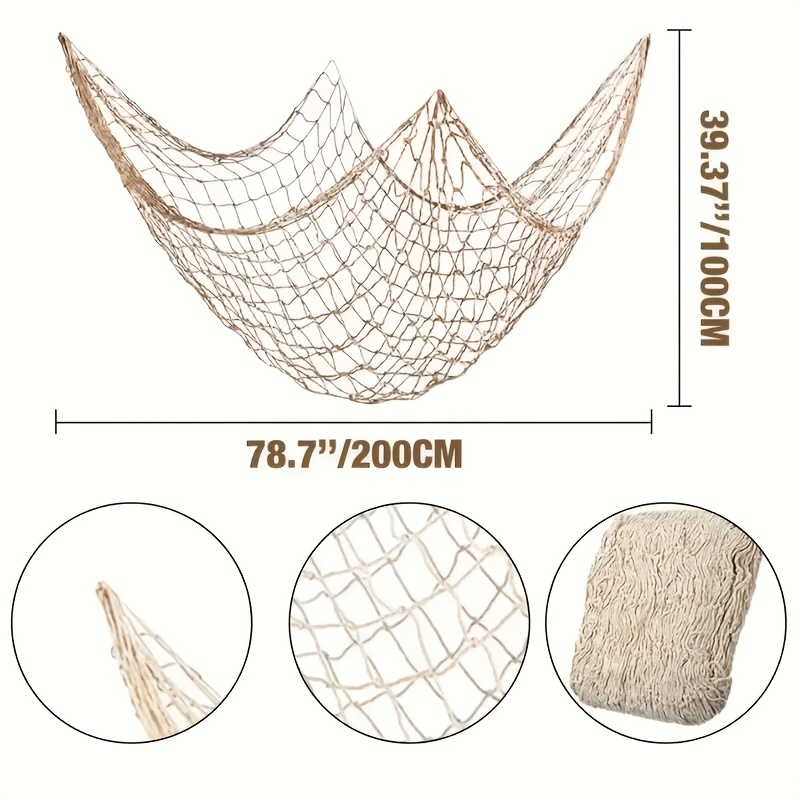 Decorazioni Per Feste Di Rete Di Pesce Naturale All'ingrosso Per Festa Pirata Festa Hawaiana Accessorio Per Feste A Rete A Tema Nautico Vendita Calda