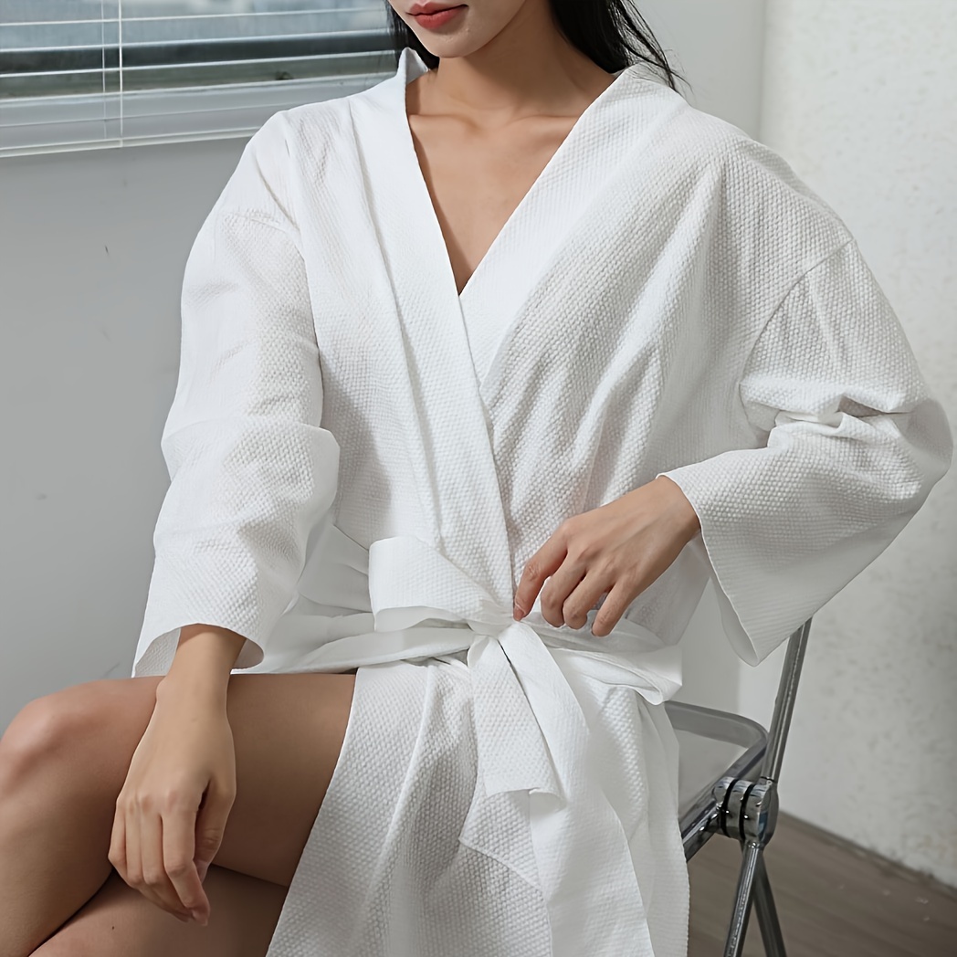 

Unisex Absorbent Disposable Bathrobe, Quick-drying Travel Bath Towel For Hotel, Sauna, And Salon Use