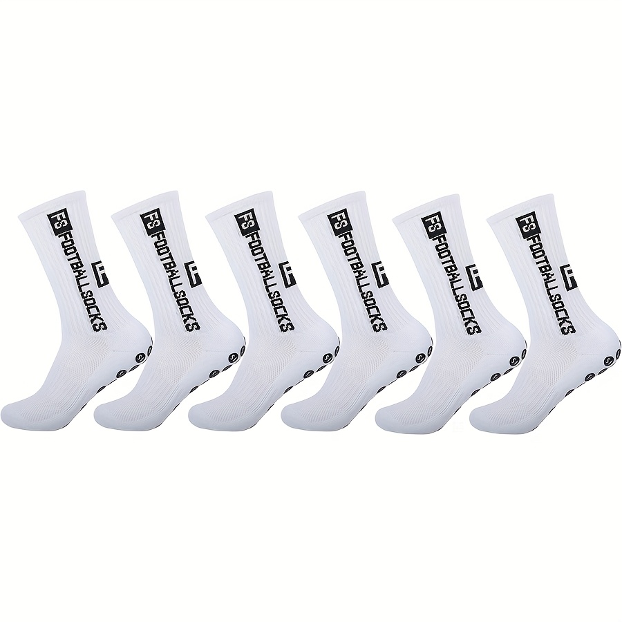 3/6pairs High Quality Non Slip Grip Socks For In Demanding Sports Cycling Running Hiking