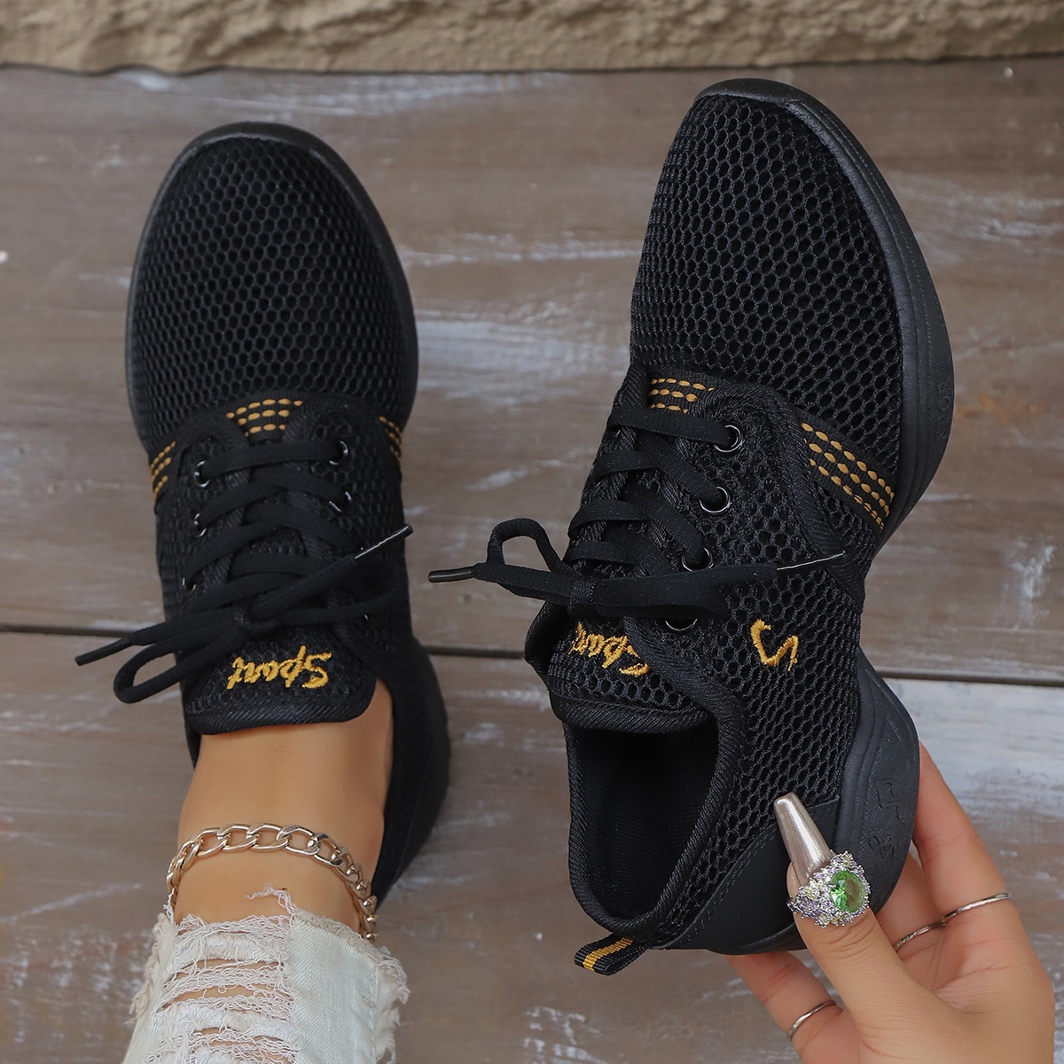 damen jazz dance sneakers atmungsaktives mesh Temu Austria