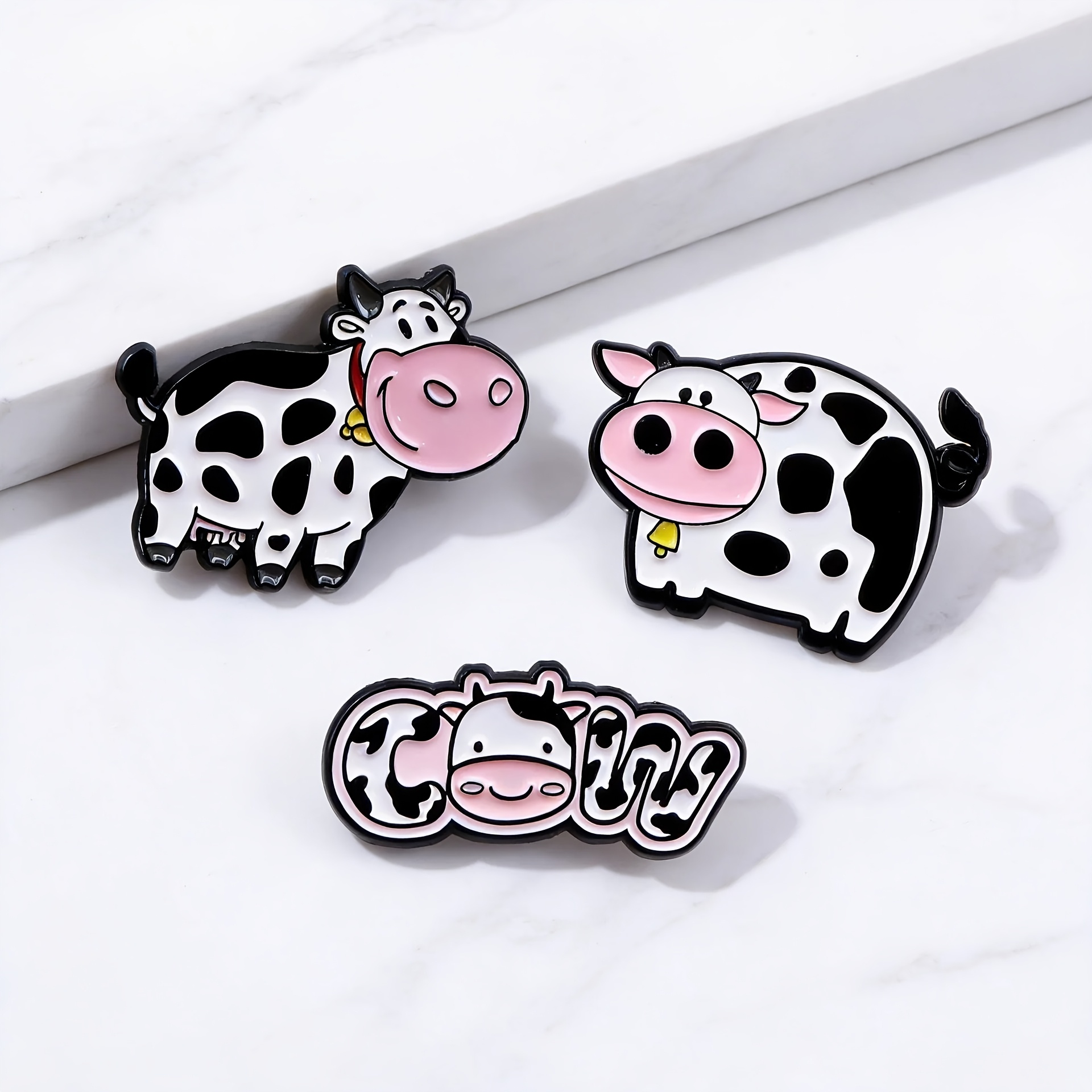 TEMU 3pcs Set Of Lapel Enamel Badges And Brooches, Suitable For Backpacks And Bags, 1 Cool Decorative Gift