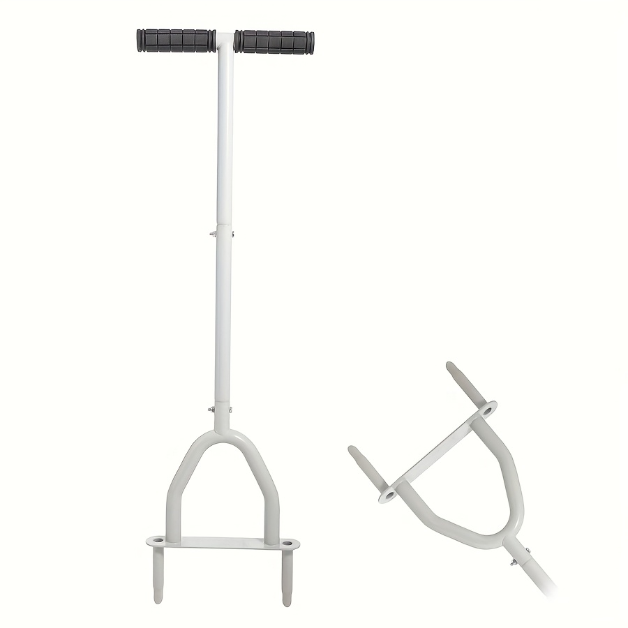 Lawn Aerator With Non-slip T-handle, Large Foot Aerator Tool For Lawns And Gardens, Manual Lawn Aerator For And Drainage