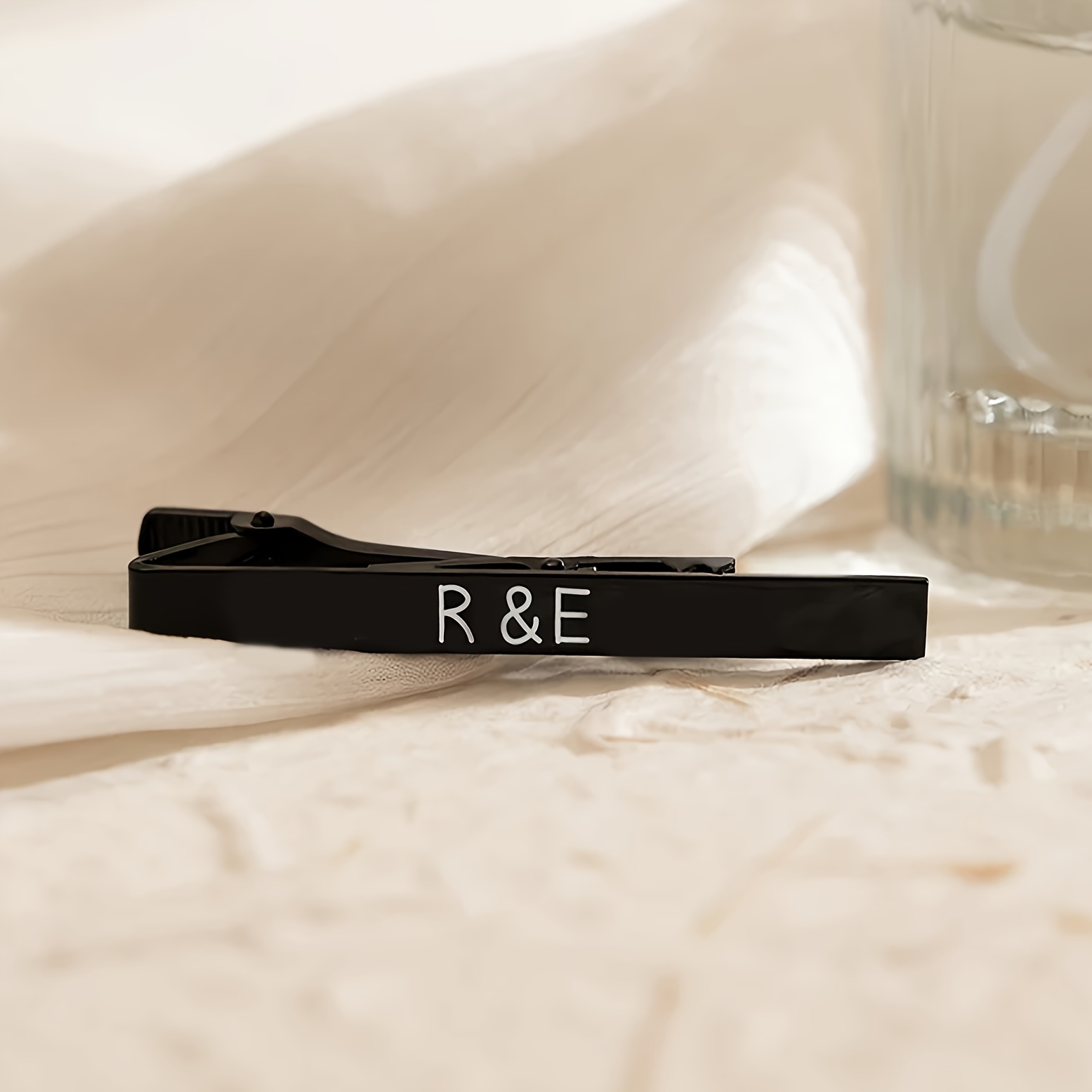 Customized Name Tie Clips, Unique Accessory for Daily Events