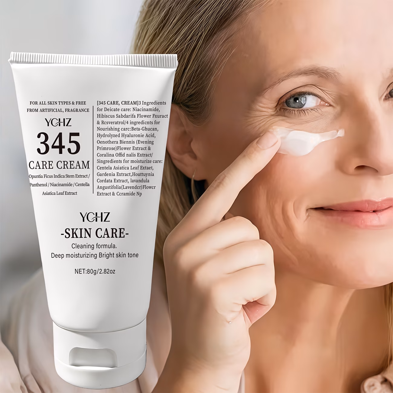 345 cream night cream that and dark spots alcohol free and non greasy formula contains hyaluronic acid and collagen suitable for sensitive and large pore skin 80g 2 82oz part of skincare routine Product details 0