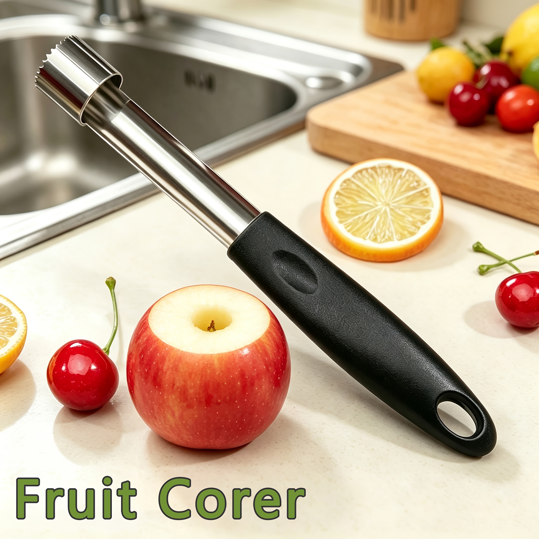 TEMU per frutta in acciaio inossidabile, strumento per sbucciare , rimuovi il , strumento per sbucciare mele e pere, gadget pratico per , per uso ,