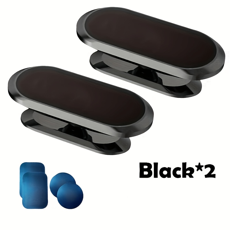 TEMU Universal Car Magnetic Mobile Phone Bracket -2 Packs, Upgraded Strong Magnetic 360 Rotating Dashboard Bracket, Compatible With All Smart Phones