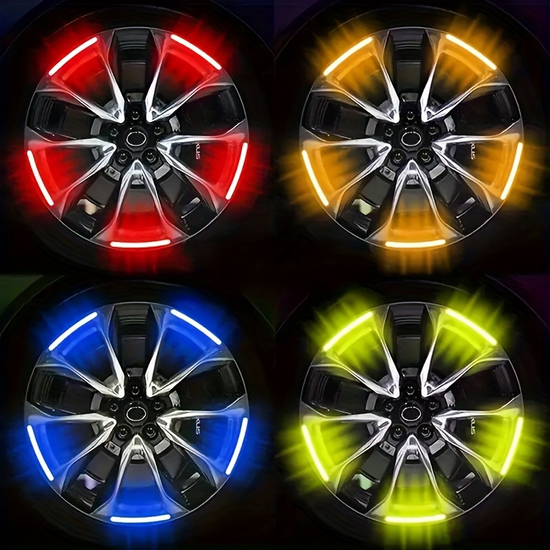 

20pcs Kabans Reflective Stickers - , Irregular , Pattern, - , , For Car/motorcycle/ , Use, Left Placement, Roadway Visibility