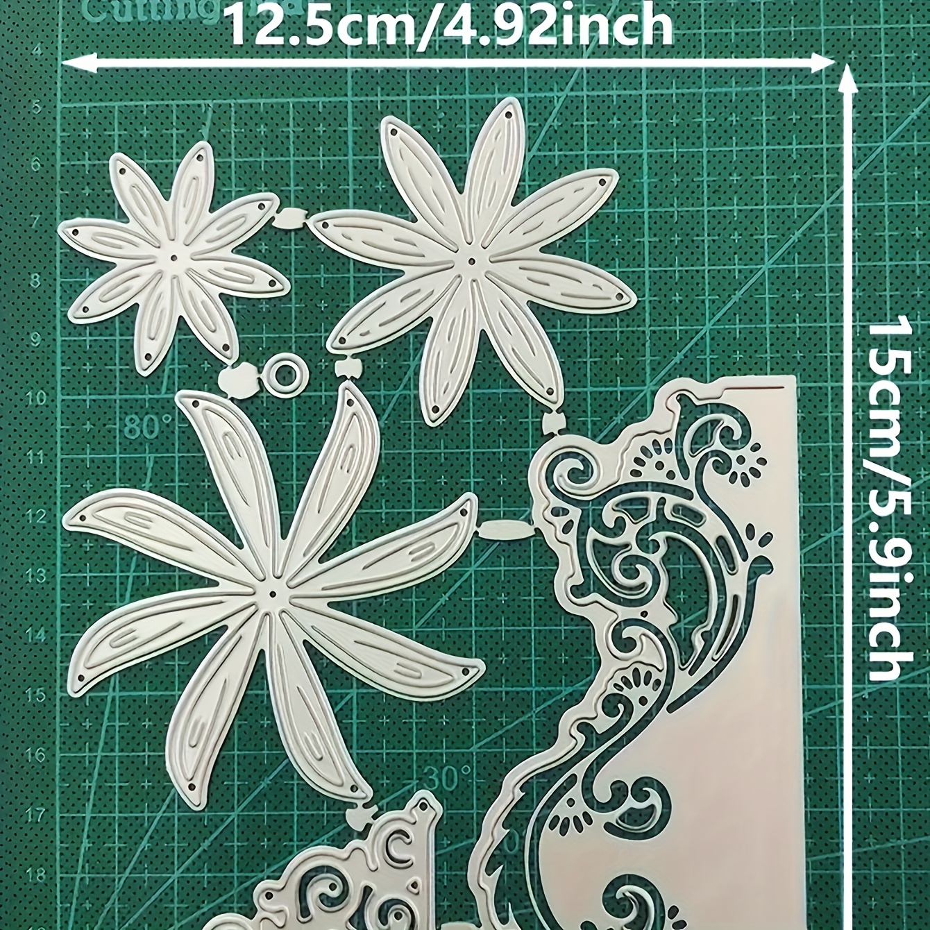 E-shop Metall-Schneideformen-Set – Professionelle DIY-Schablone für Scrapbooking, Hand-Grußkarten-Werkzeug & Bastelset für Heimdekoration für festliche