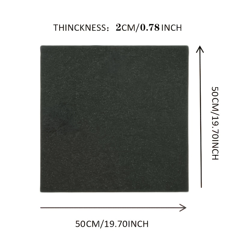 TEMU Aquarium Supplies, High-density Thickened Filter Pad, Suitable For Fish Tanks And , Squeezable And Cuttable, Enhances Pond Filtration
