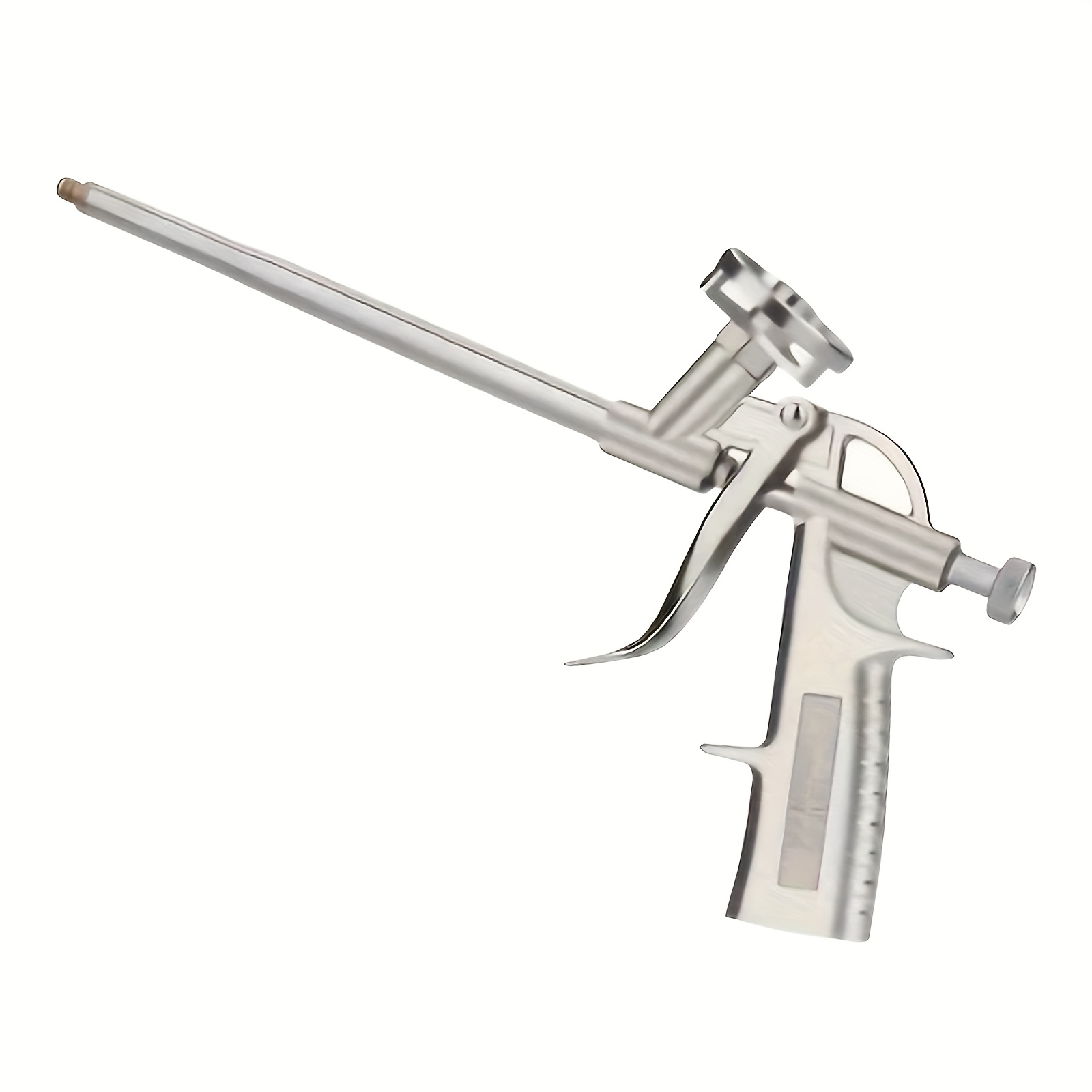 TEMU 1 pistolet à mastic professionnel en métal - Construction dorée pour portes/fenêtres (distribution et nettoyage faciles, outil d'installation de