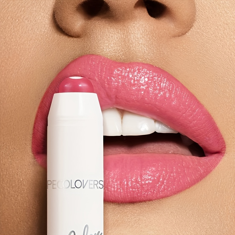 Image of Nude Sandwich Lipstick Cute Moisturizing Long-lasting Cup Lip Glaze Color Makeup Lip Balm Moisturizing Lip Gloss Base