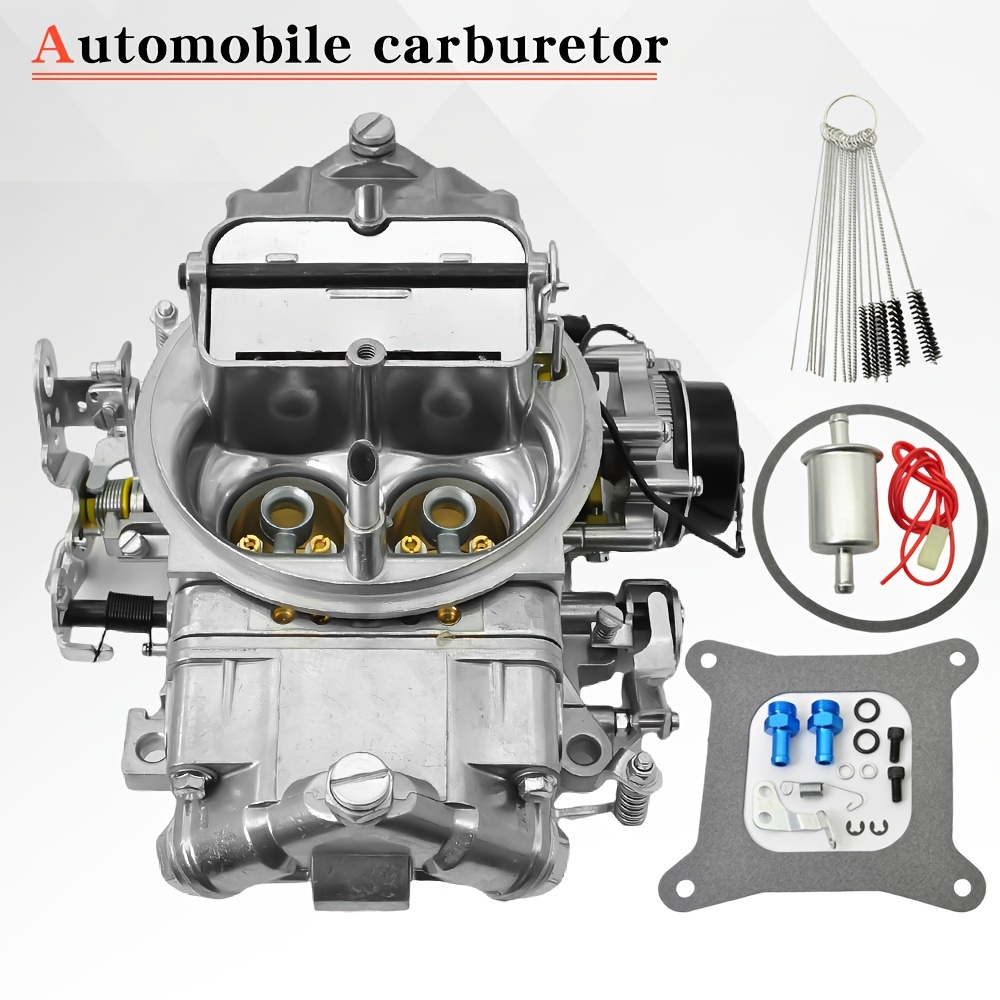 TEMU Brand New 4 650 Cfm Double-pumper Carburetor With Electric Choke Br-67255 (includes Cleaning Brush)
