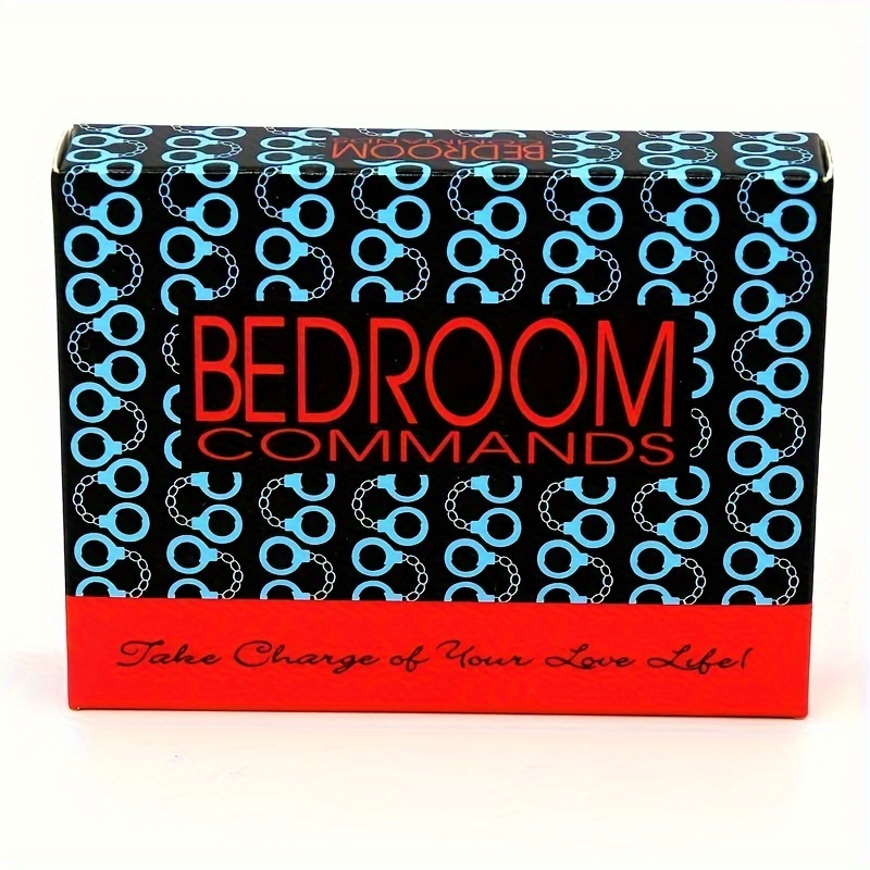 

The Bedroom Command Card Game Of 108 Game Cards, Couples' Fun Parties And As Game Gifts.