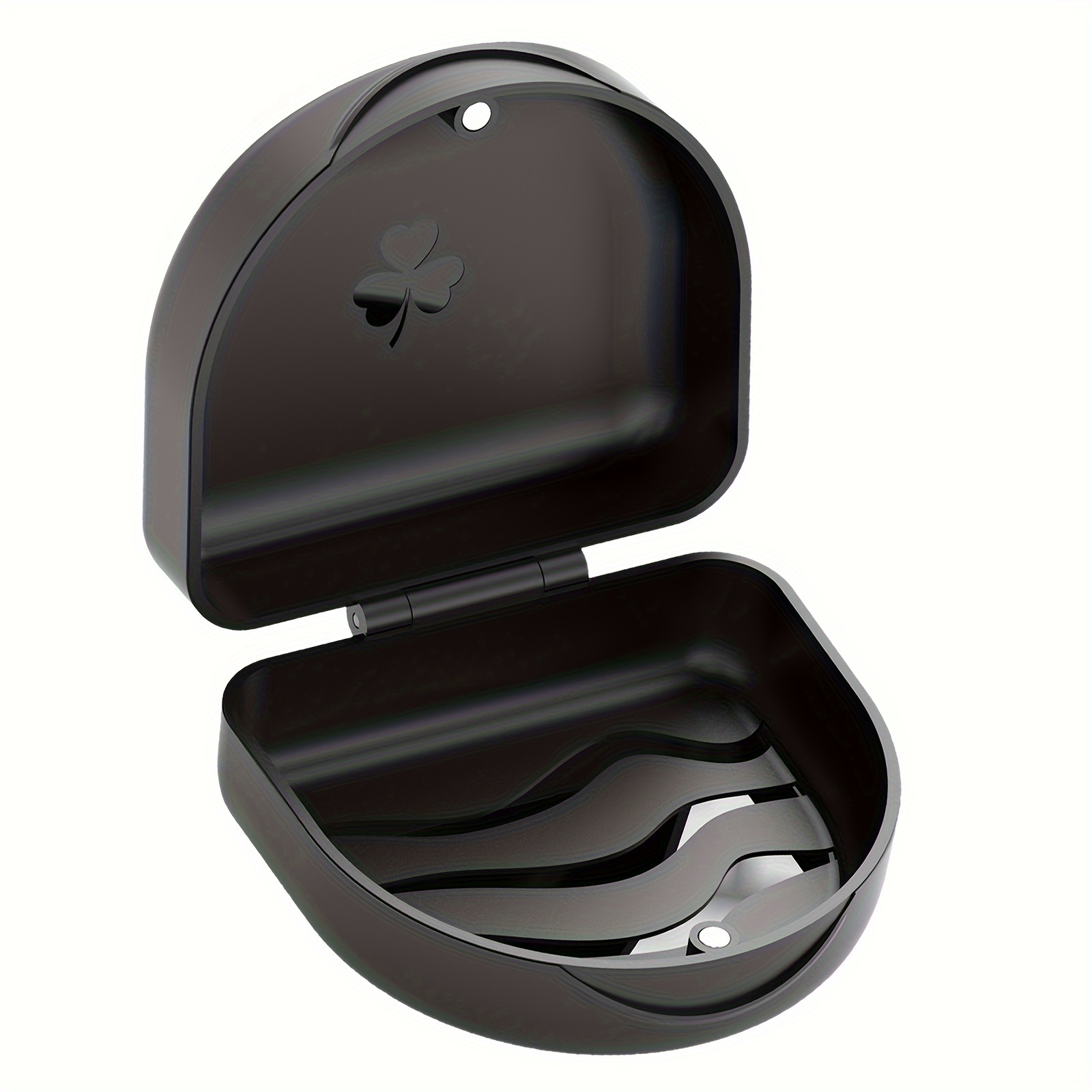 1pc U-shaped Aligner Storage Case, Clear Retainer Storage Box, Orthodontic Retainer Case, Orthodontic Retainer Storage Box, Orthodontic Retainer Holder, Denture Case, Orthodontic Denture Storage Box