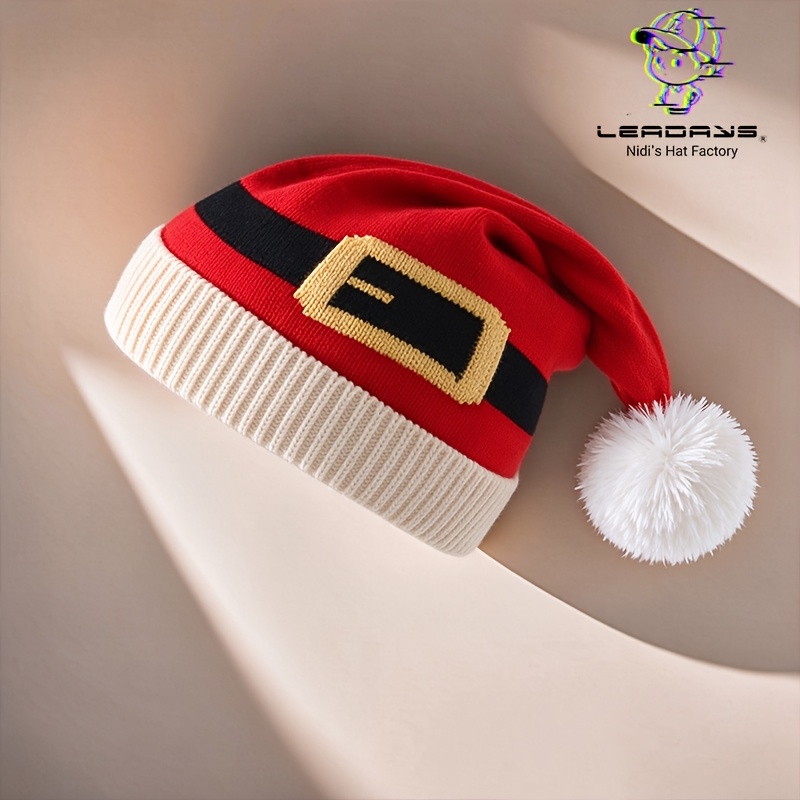TEMU Winter Christmas Hat, Comfortable And Warm, Unisex, Suitable As A Christmas Gift