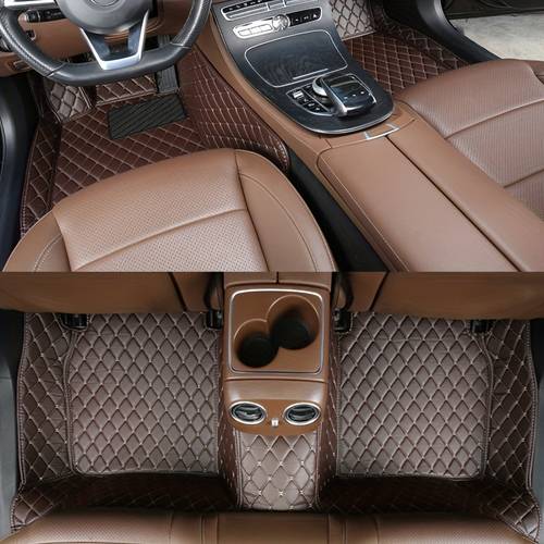 Car Floor Mats For Toyota For Prius 2012 2013 2014 2015 2016 2017 Luxury Foot Pads, Auto Interior Accessories
