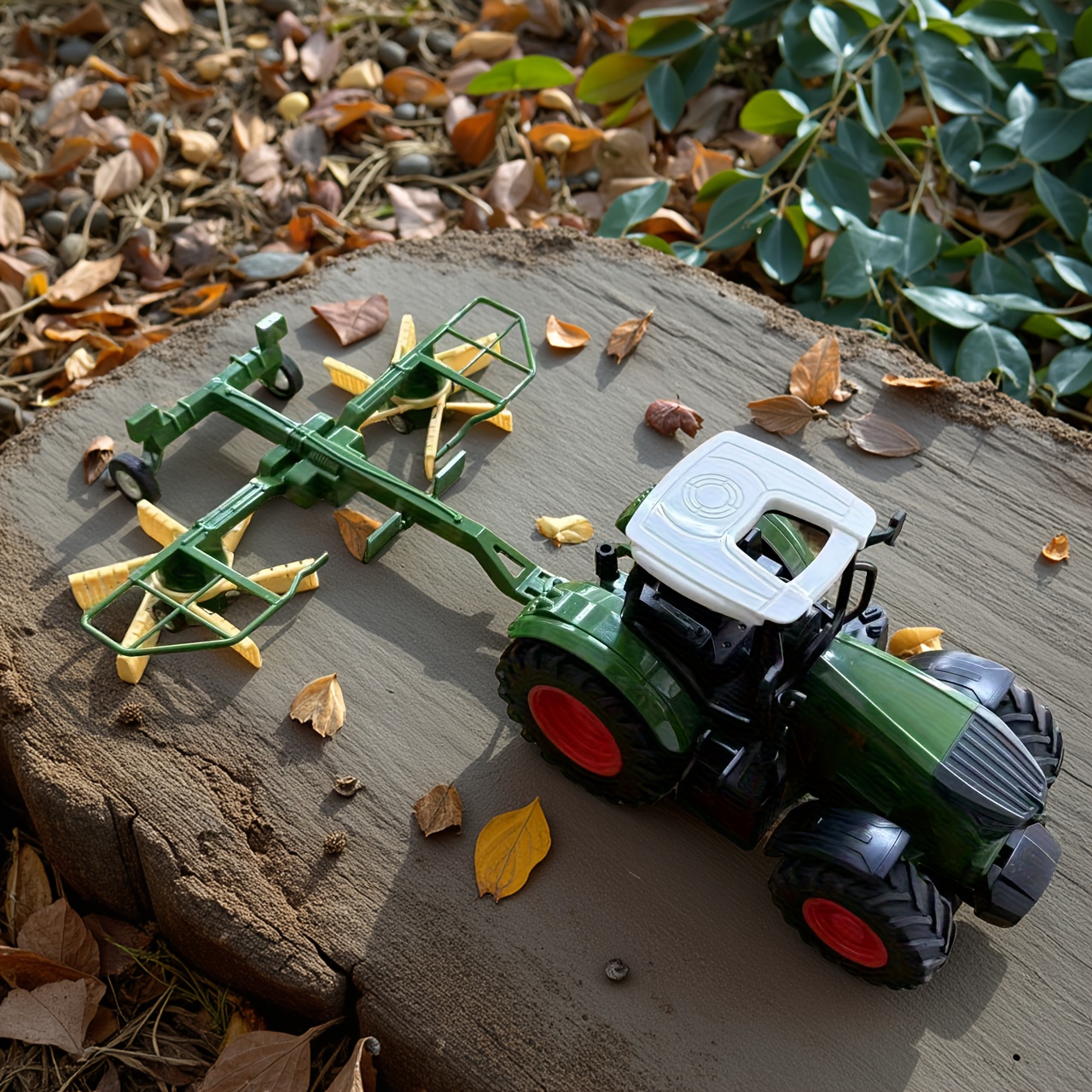 Agricultural Tractor Toy with Farming Tool