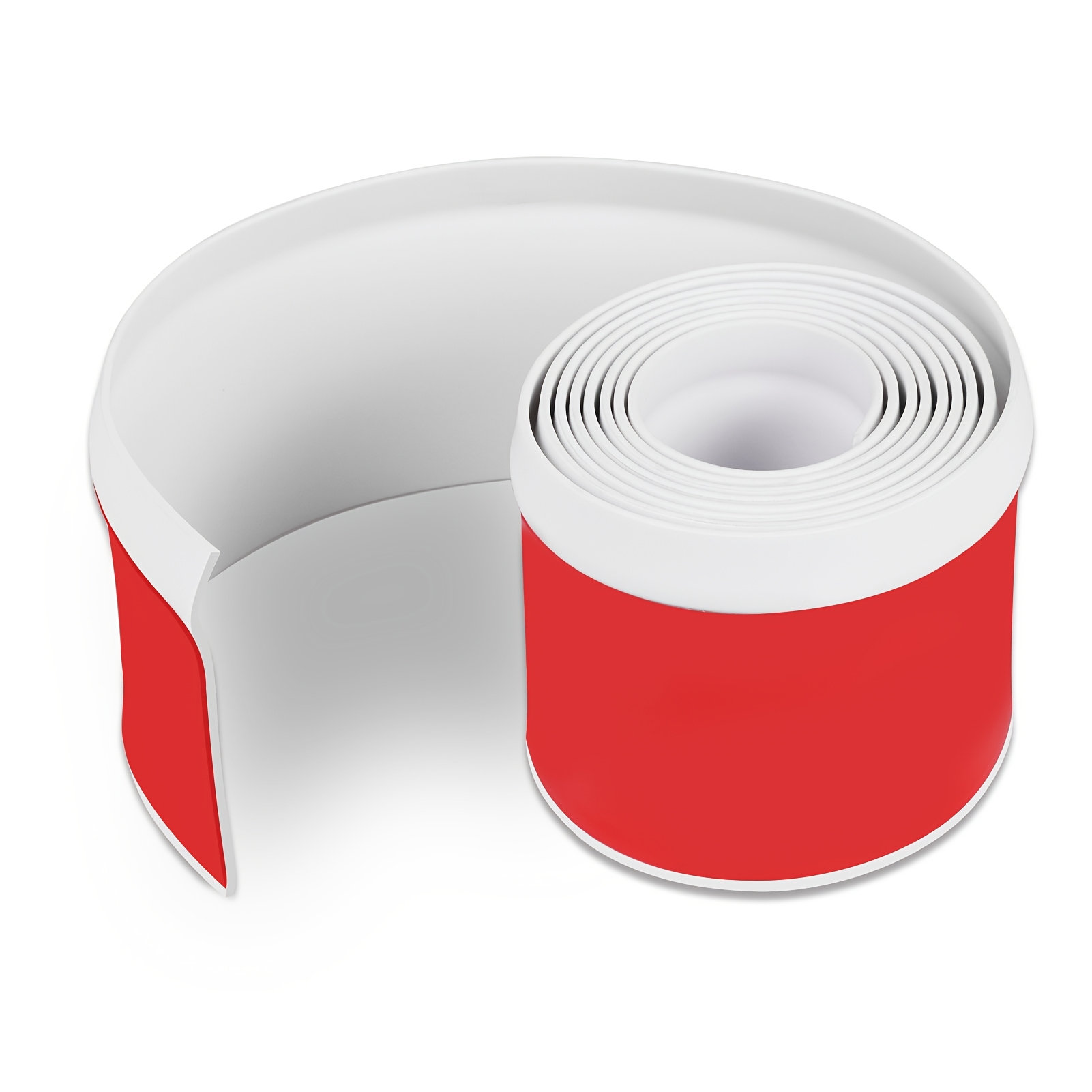 Image of Self-adhesive Pvc Baseboard (skirting Board) - Waterproof Floor Trim, No Drill Installation, Easy To Clean, Peel And Stick Paneling Suitable, Bedroom Floors - Pvc Skirting