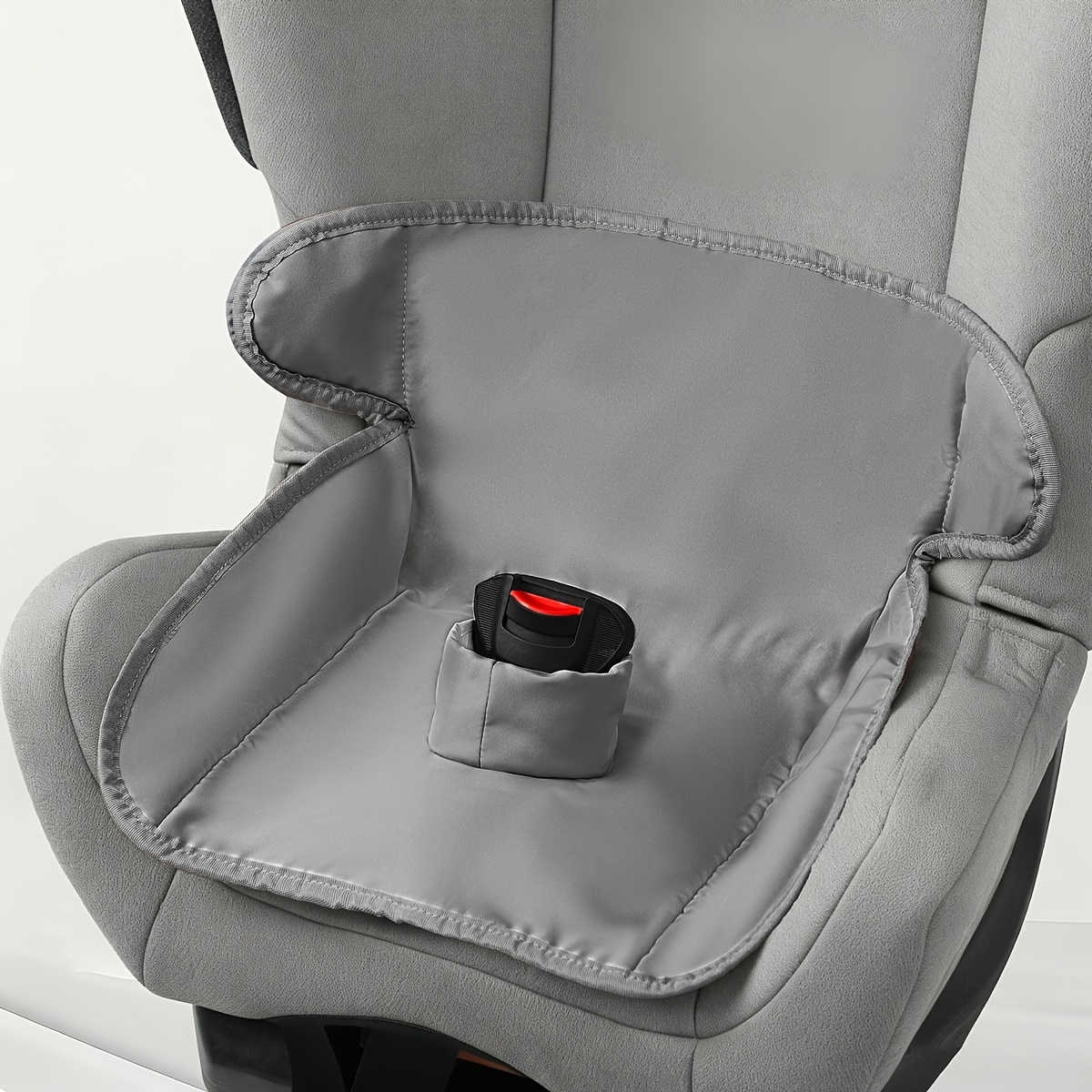 TEMU 1pc Child Car Seat Protector Pad, Breathable And Washable Toddler Potty Training Mat, Universal Design Suitable For Child Car Seats, Strollers,