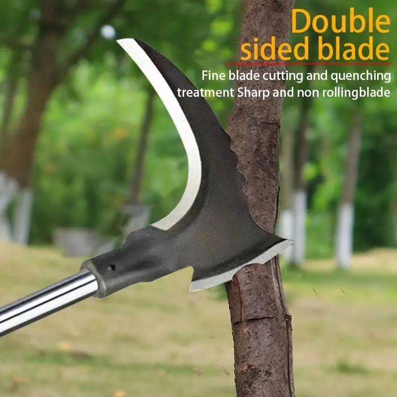 

1-piece Multifunctional Steel - Dual-use For , , And Firewood Cutting, Alloy Blade