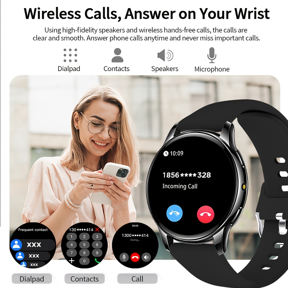 Smartwatch with Wireless Calling and Touchscreen