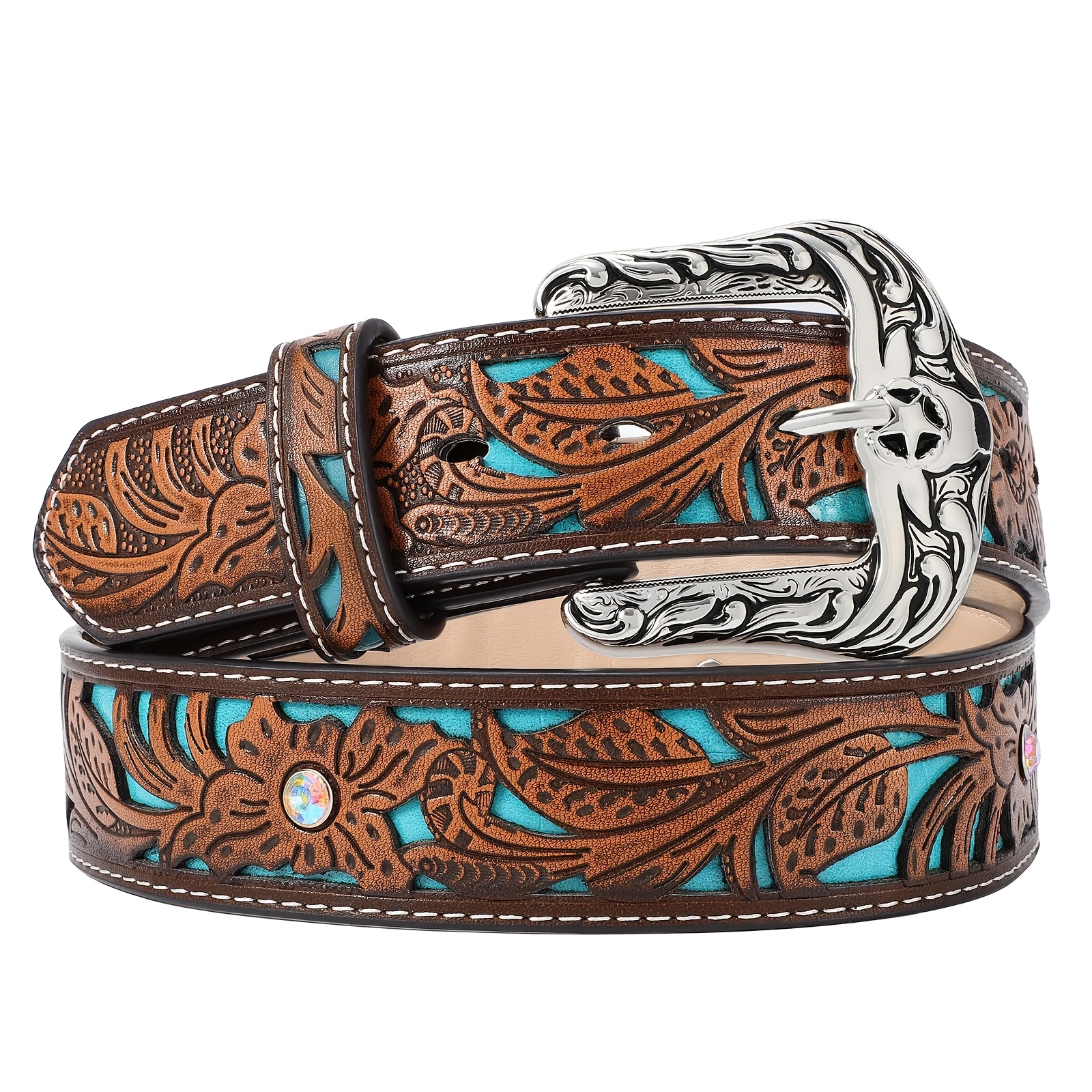 belts for women western sold on Temu United States
