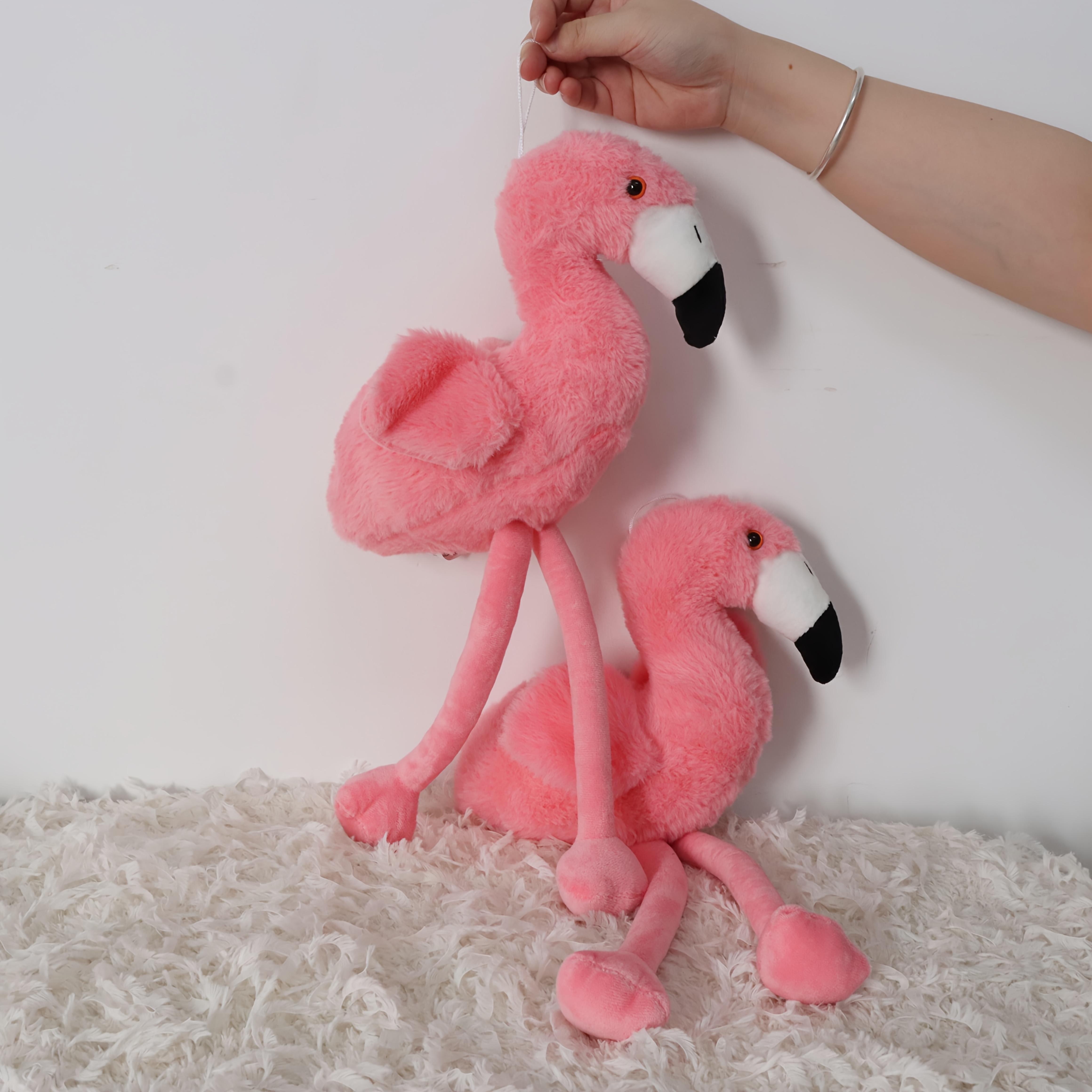cute soft flamingo stuffed animal pink plushie flamingo Temu