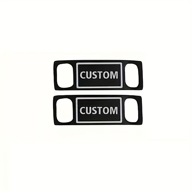 TEMU Personalized Name Shoe Buckle Shoelace Decoration Charm Custom Name Initials Name Jewelry Stainless Steel Ornament Shoelace Charm Nameplate