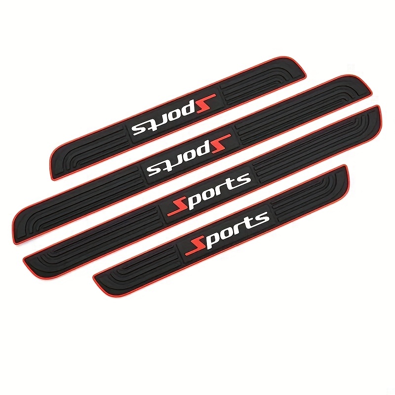 TEMU Applicable Car Protection Strip, Universal Modification Protection Strip, Door Scratch Resistant Sticker, Welcome Foot Pedal
