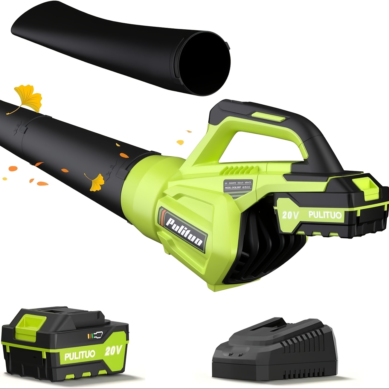 

400 Cfm Cordless Leaf Blower - Lightweight, Handheld With 20v 4.0ah/2.0ah Battery & Charger, Yard, Patio, And Garden , Electric, Lawn Care, Dust