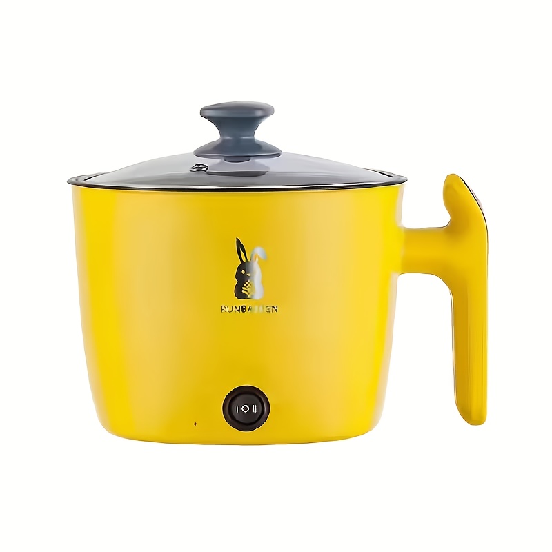 1 8l multi function electric hot pot combines steaming boiling frying and blanching anti dry burn non stick inner pot small electric cooker for   and home use serves 1 2 people Product details 9