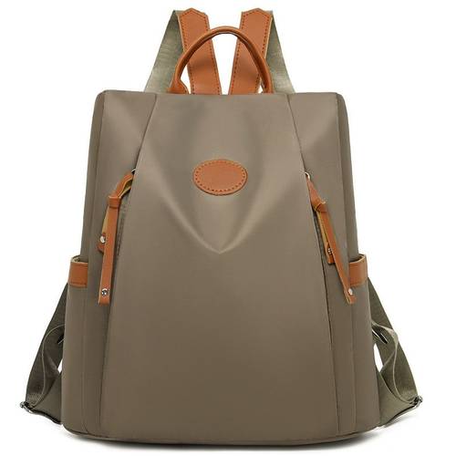 solid womens backpack outdoor lightweight commuting large capacity casual rucksack