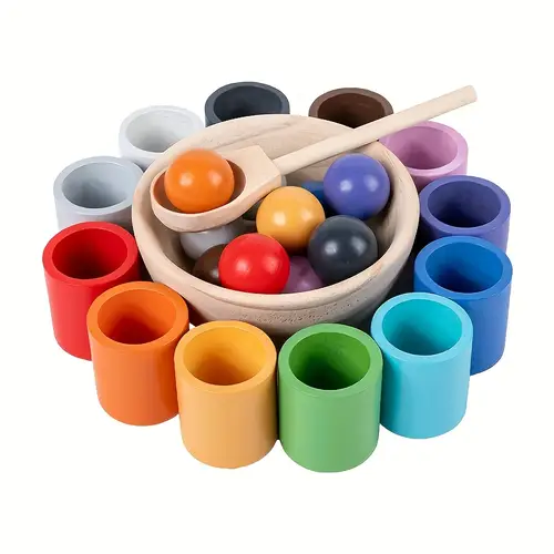 educational wooden sorting game for color matching learning toy halloween christmas and thanksgiving gifts early learning kid prizes