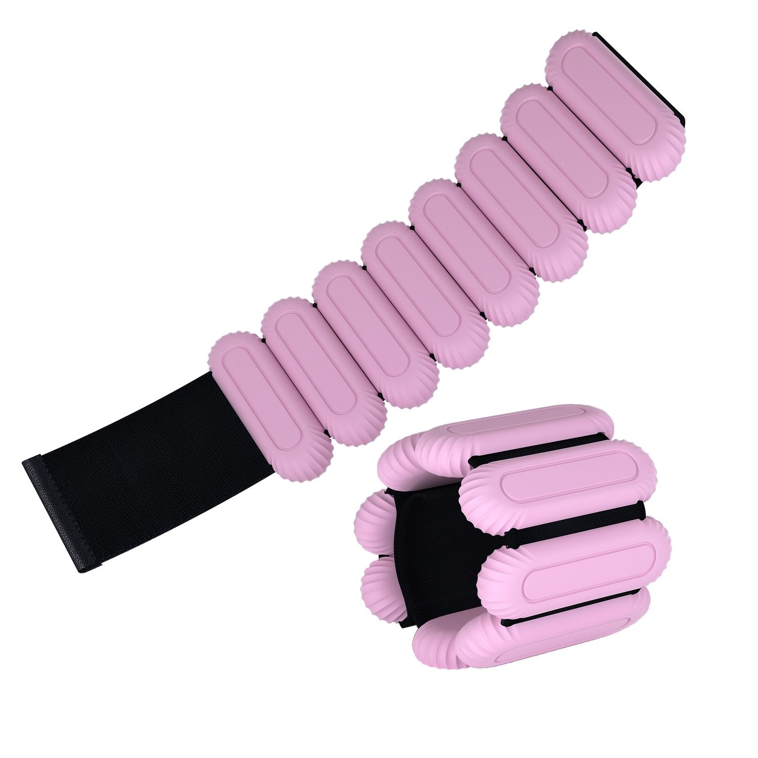 TEMU Adjustable Wrist And Ankle Weights, Unisex Design, 1 Pair/520g, Portable Exercise Weights For Gym, Walking, Running, Yoga, Travel And