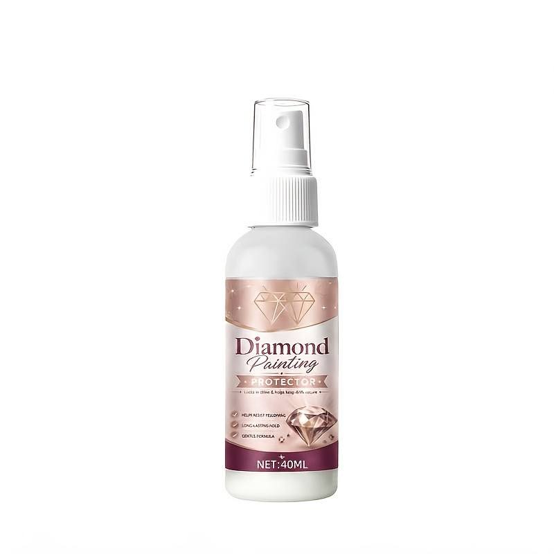TEMU Diamond Painting Sealing Spray - Suitable For Diamond Paintings And Handmade, Providing Permanent Artwork Protection, Long- Care For Decorative