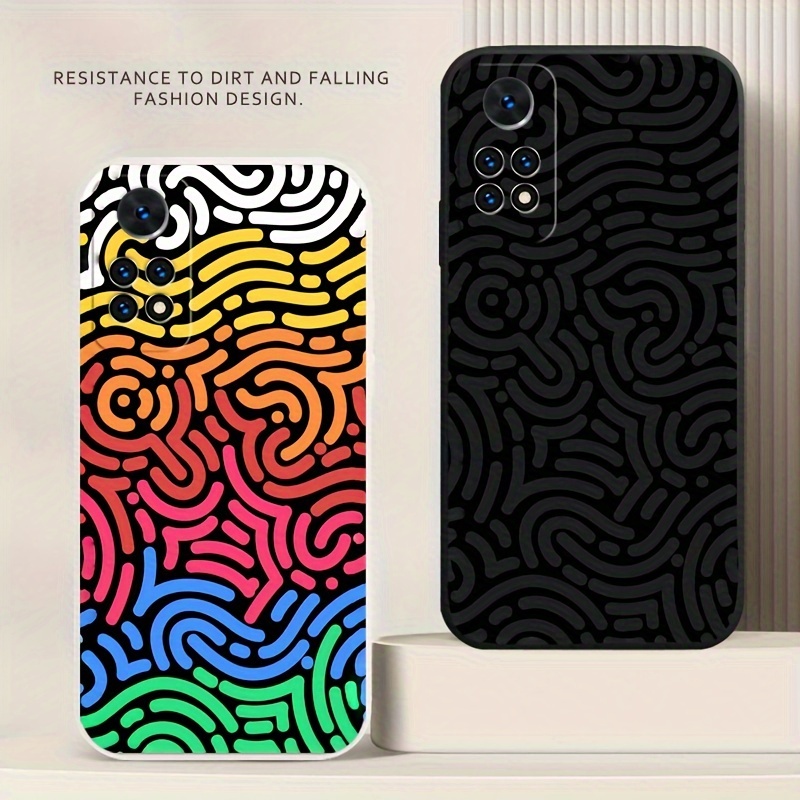 

Tpu Soft Phone Case Cover For Xiaomi Redmi Series, Fashion Funny Cartoon Cool Printing, Dirt And Drop Resistant - La343
