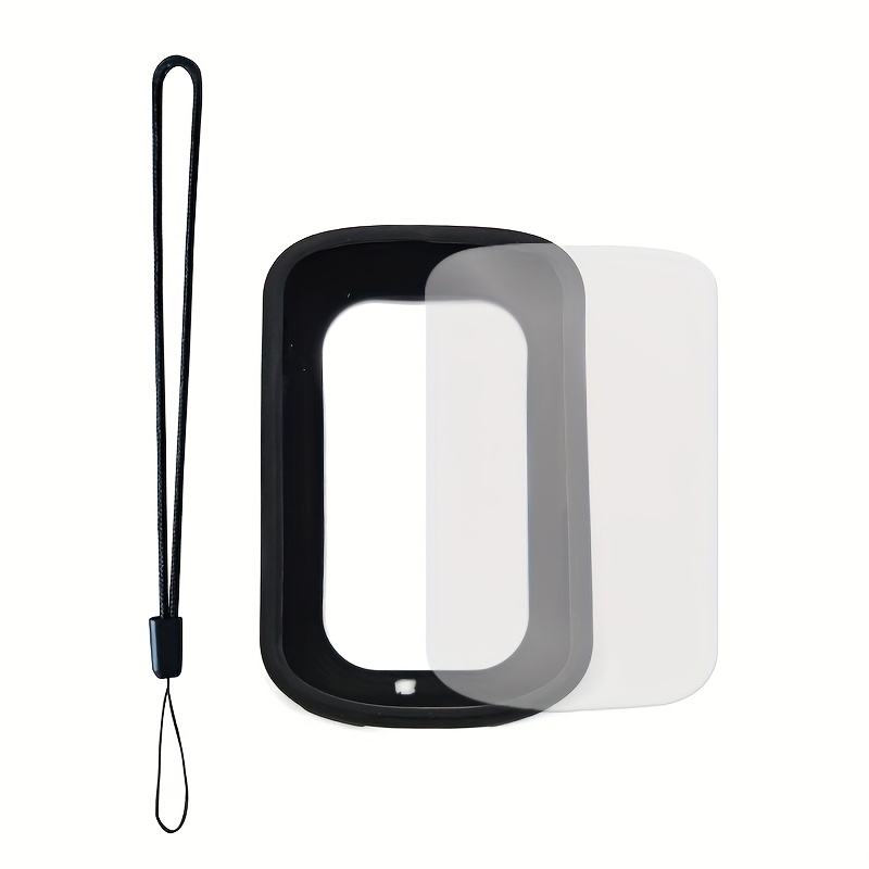 TEMU IGPSPORT BSC200S BSC300T Cubierta de Silicona Carcasa para Ordenador de Bicicleta BSC300T Protección con Cordón y Película de Pantalla, Sin