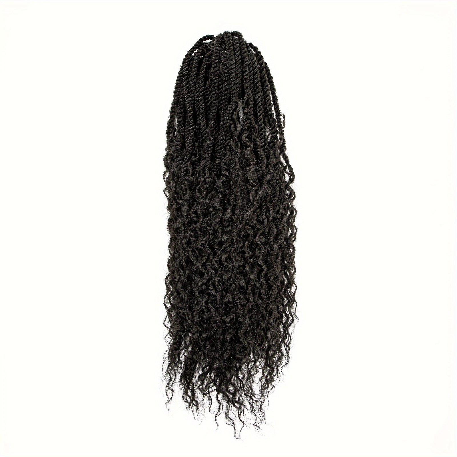 elegant synthetic braided ponytail extension for women versatile hair accessory suitable for   tones details 5