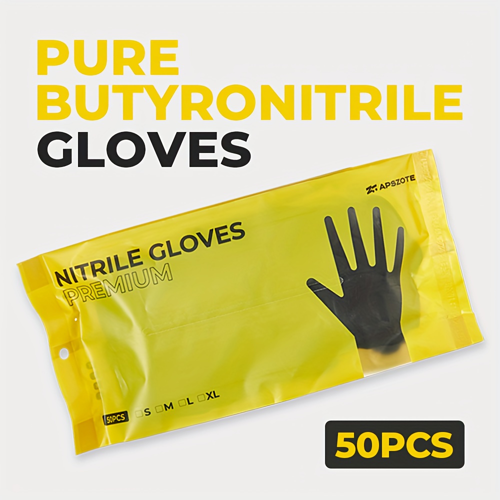 100pcs Heavy Duty Disposable Gloves for Cleaning