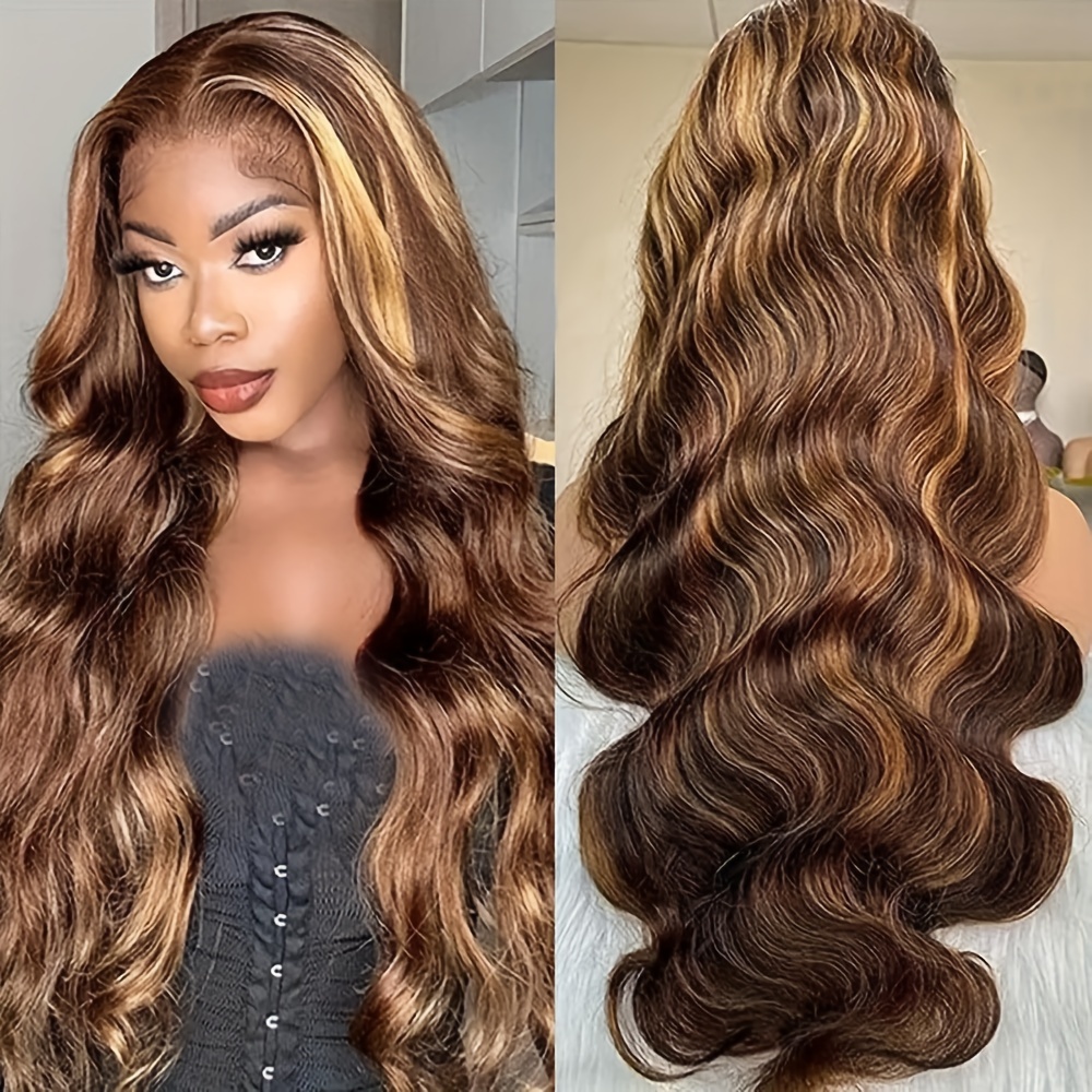 180% density deep wave human hair wig t part lace front wigs  display picture 3