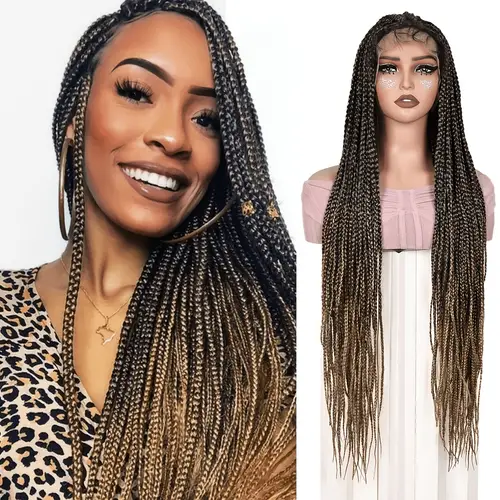 wigs braided sold on Temu United States