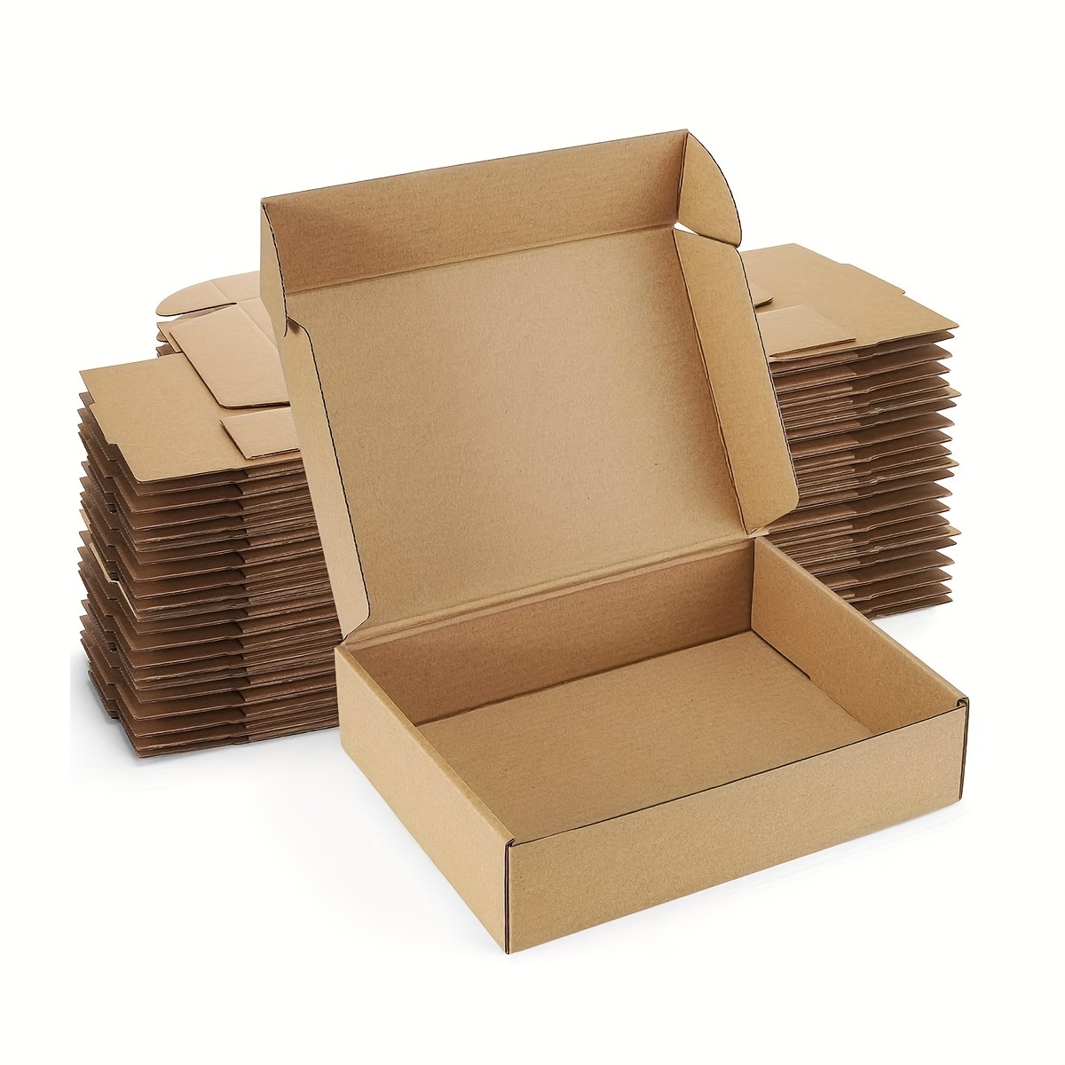 TEMU [popular ] 10pcs Small Airplane-shaped Corrugated Cardboard Gift Boxes For Candy And Packaging