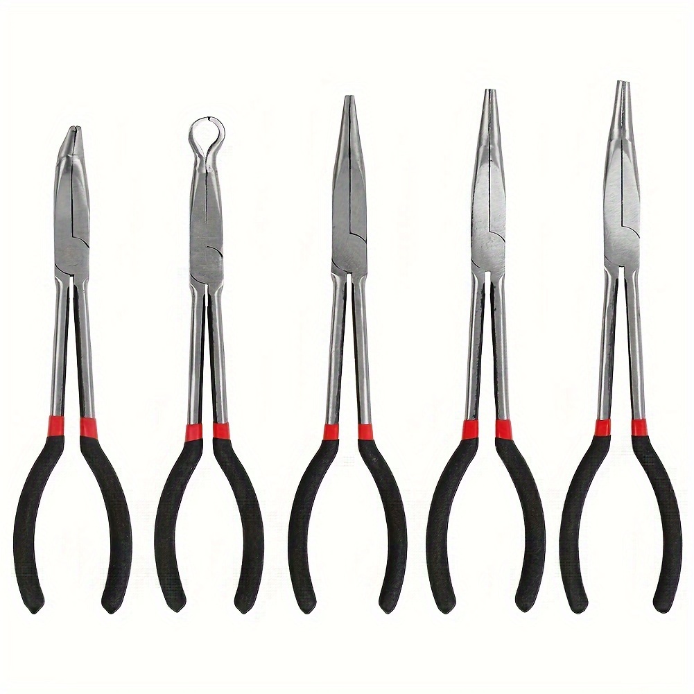 Pliers Set Needle Nose Pliers Set Telephone Pliers Round Nose Pliers Automotive Long Pliers Set