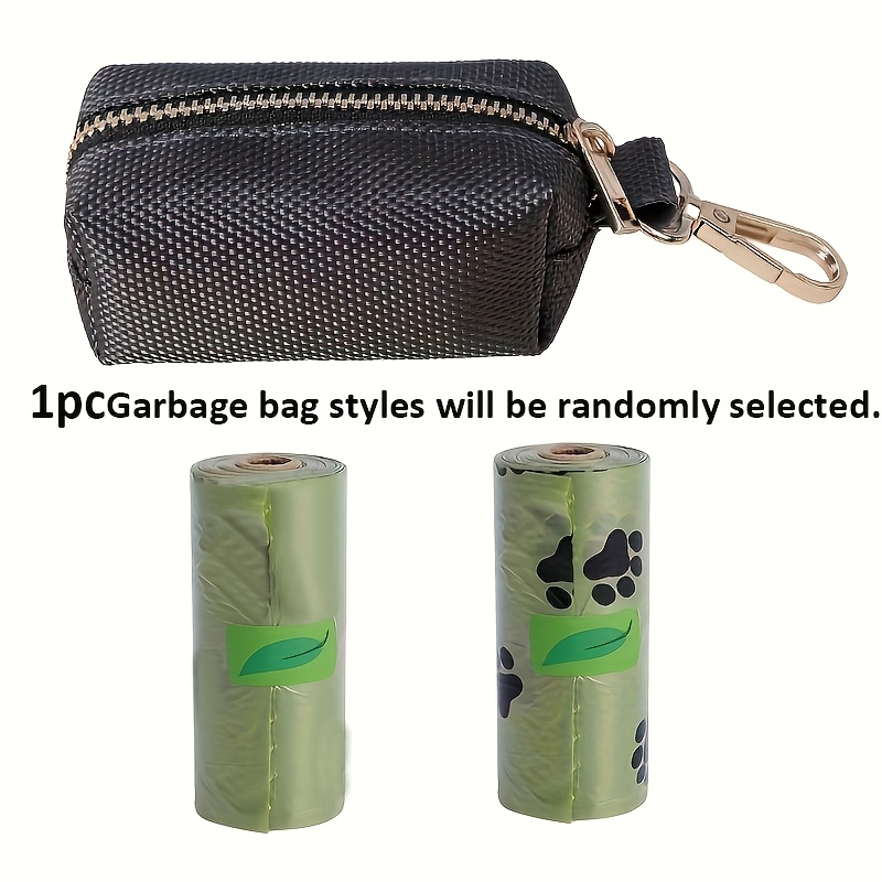 Image of Pet Waste Bag Dispenser, Keep Your Dog Poop Bags Portable And Easy To Grab, Store Your Dog Poop With Zippers And Hooks