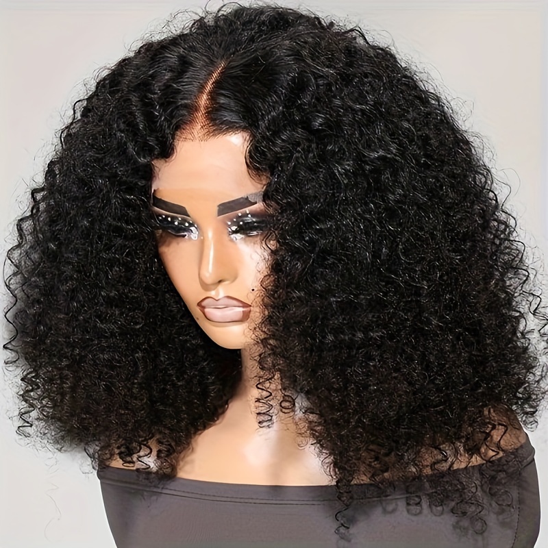

13x4 Lace Front Wig Short Bob Human Hair Wig Hd Transparent Human Hair Wigs For Women Pre Plucked With Baby Hair Natural Black 180% Density