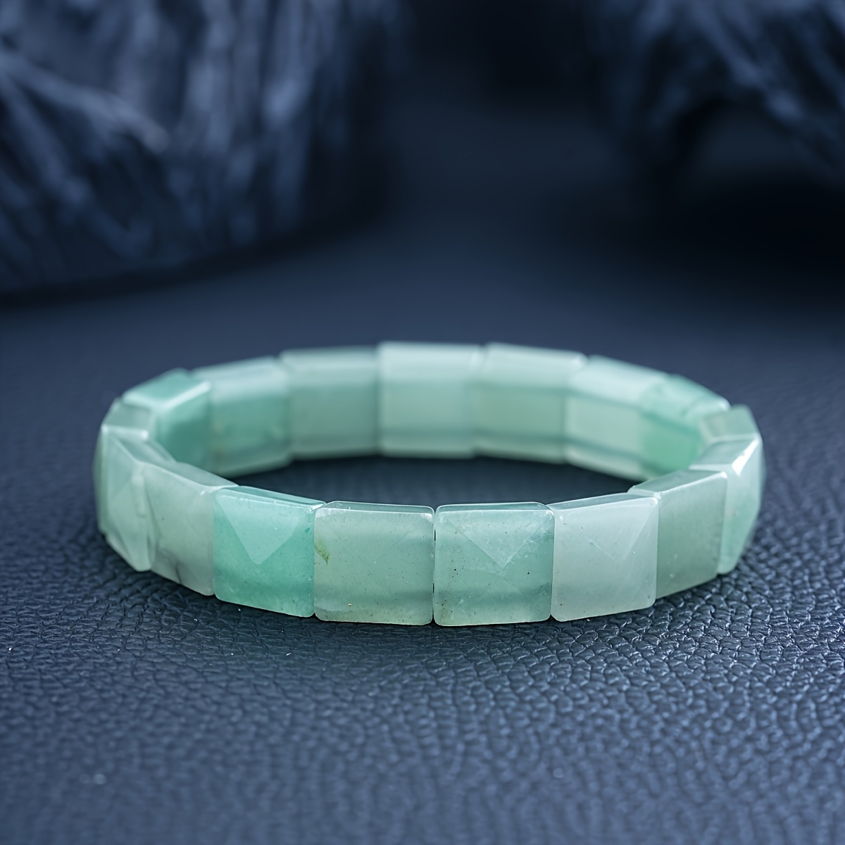Bohemian Natural Stone Agate Beaded Bracelet for Men and Women