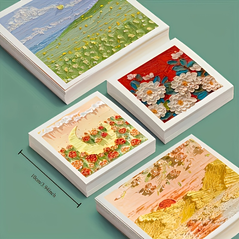 60pcs Advanced Painting Surface Oil Painting Paper